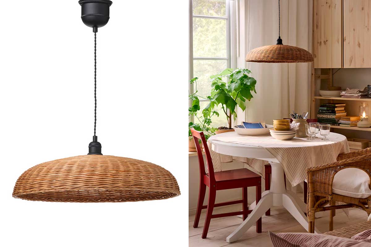 lampada in ratta Ikea NÄRRKOLV