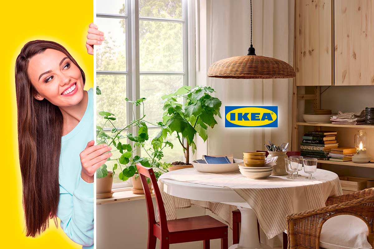 La nuova lampada IKEA in rattan: un fascino antico che scalda il tavolo da pranzo
