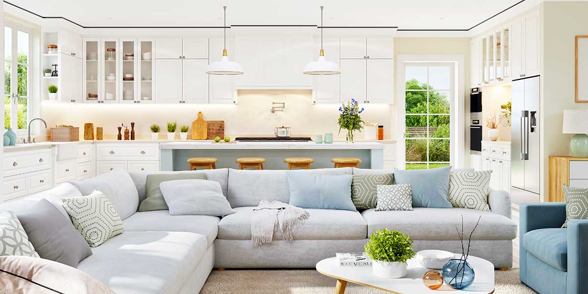 Open space country chic