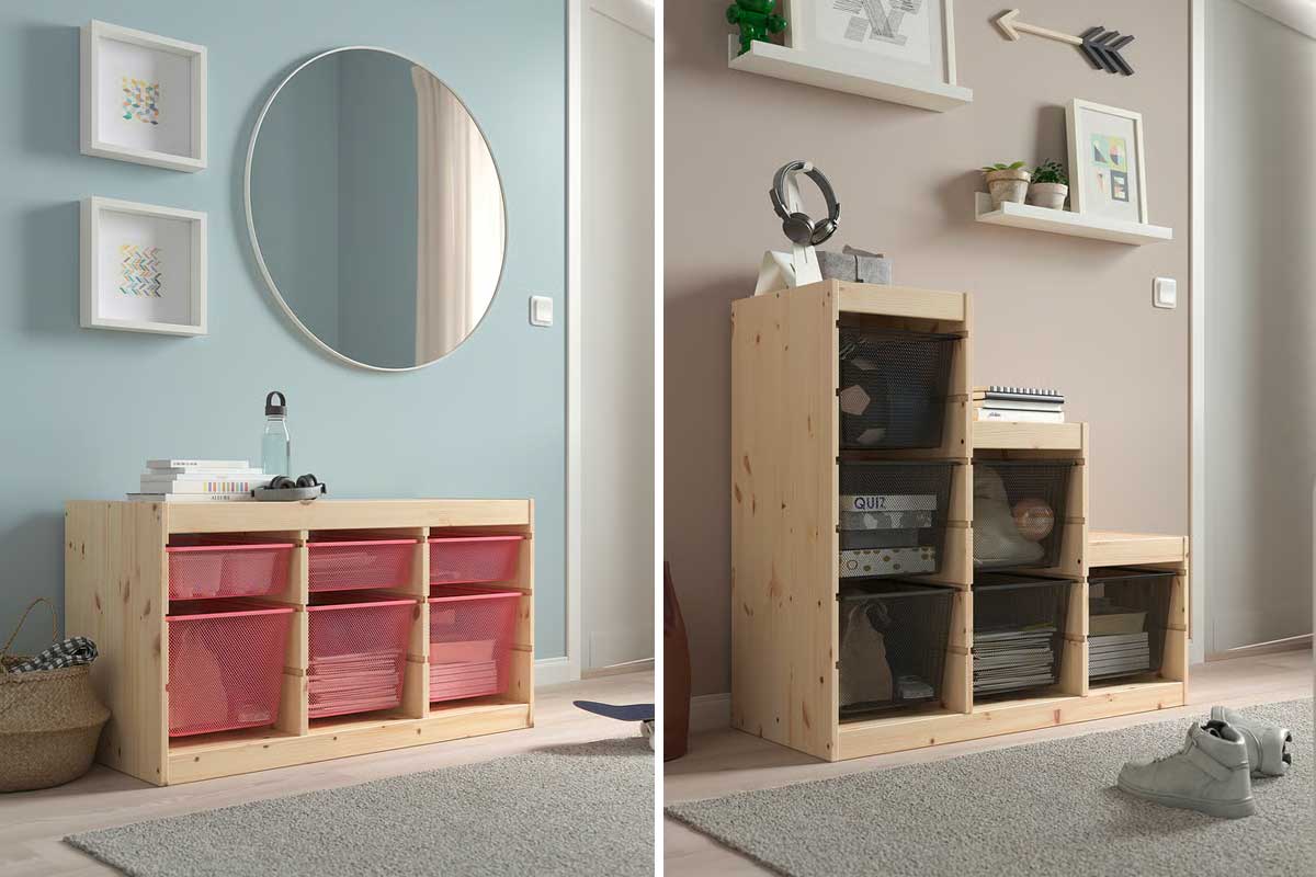 Trofast di IKEA, un alleato per la stanza dei ragazzi