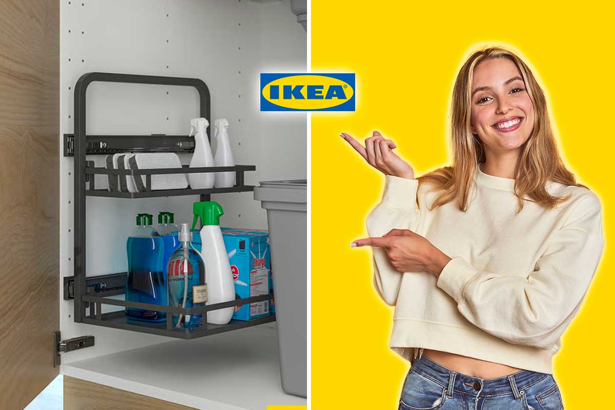 Sotto il lavello non è mai stato così ordinato: la novità IKEA che sfrutta ogni centimetro