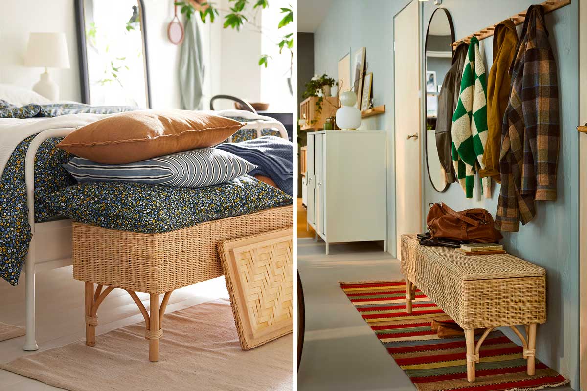 Panca con contenitore IKEA TOLKNING