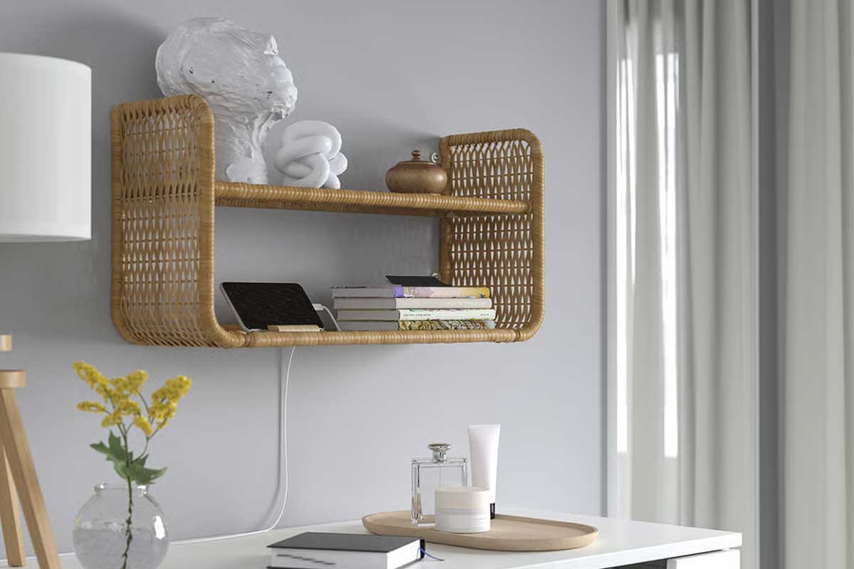 mensola in rattan FRYKSÅS