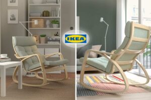 Perché questa sedia a dondolo IKEA verde salvia conquista subito chi entra in casa