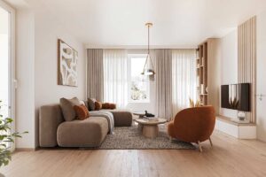 Bianco e legno: l’abbinamento che rende la casa subito più luminosa