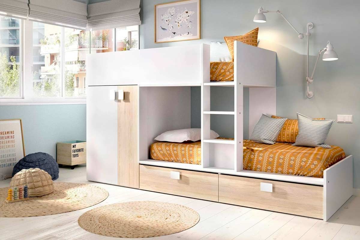 Letto per bambini Breithorn salvaspazio BREITHORN