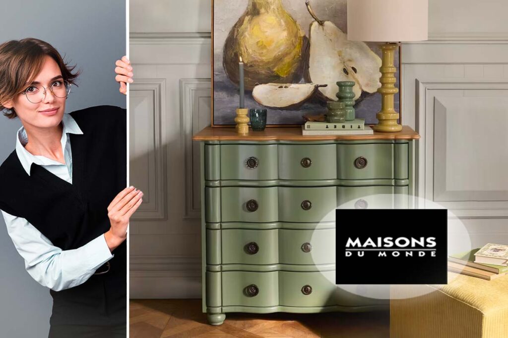 Il ritorno del Verde Kaki: il comò di Maisons du Monde che trasforma la camera in una suite di lusso