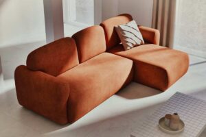 divano Maisons du Monde stile rétro al 40% di sconto