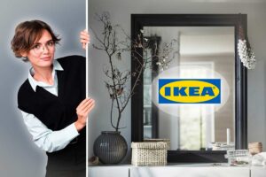 iconico specchio TOFTBYN in fine serie IKEA