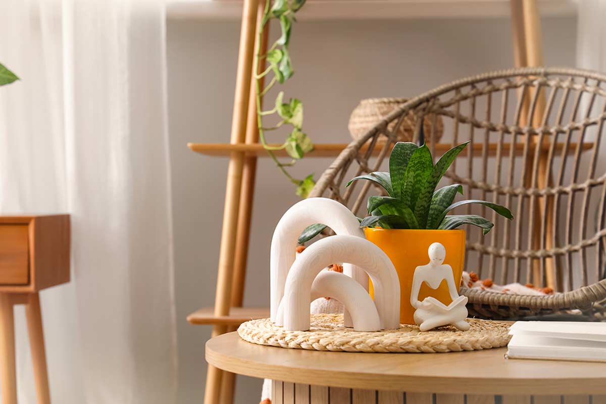 La regola del 3 applicata sul tavolino in salotto