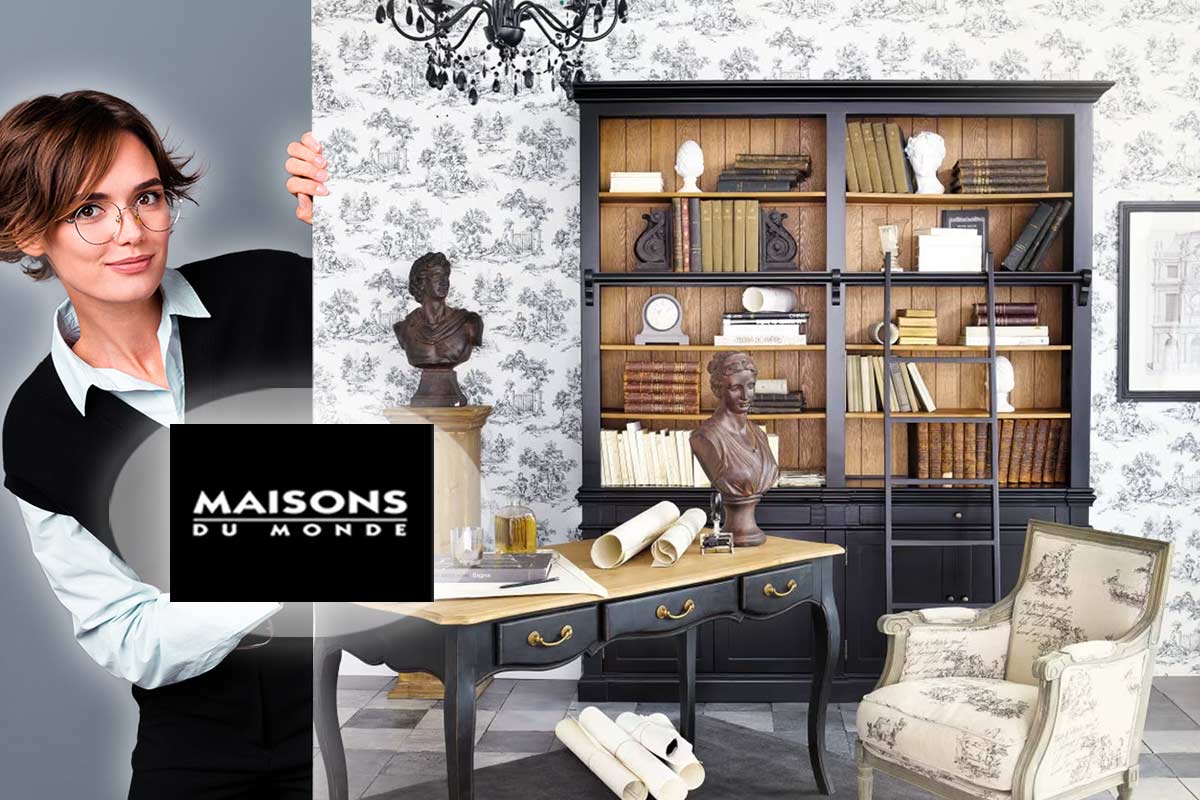 libreria Versailles di Maisons du Monde