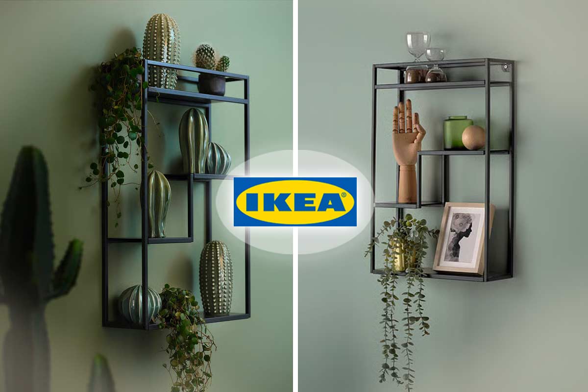 La mensola IKEA che funziona davvero per piante, spezie e piccoli oggetti