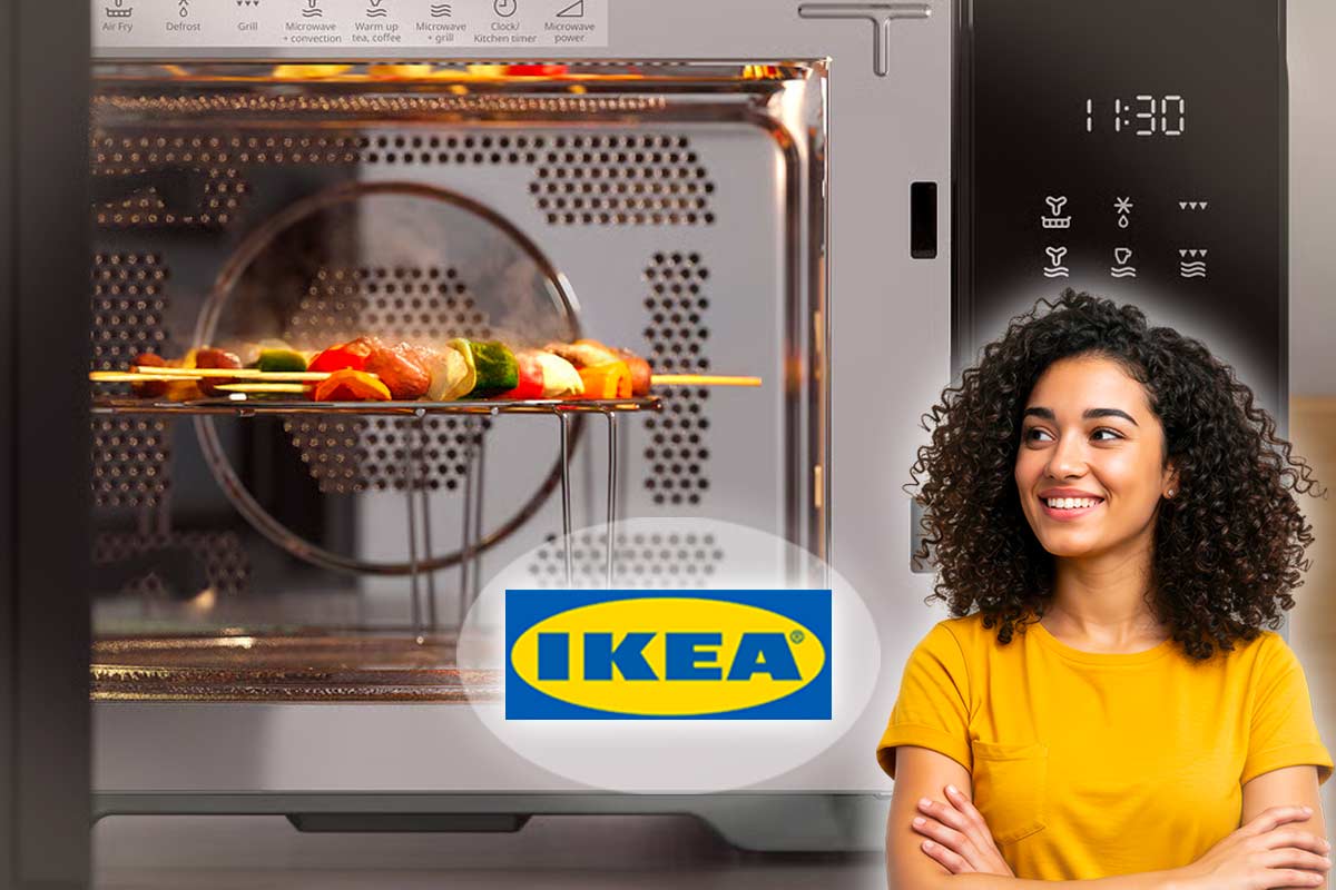 microonde e friggitrice ad aria GÅTEBO di IKEA