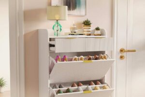 Il mobile portascarpe da ingresso che mette ordine senza rinunciare allo stile
