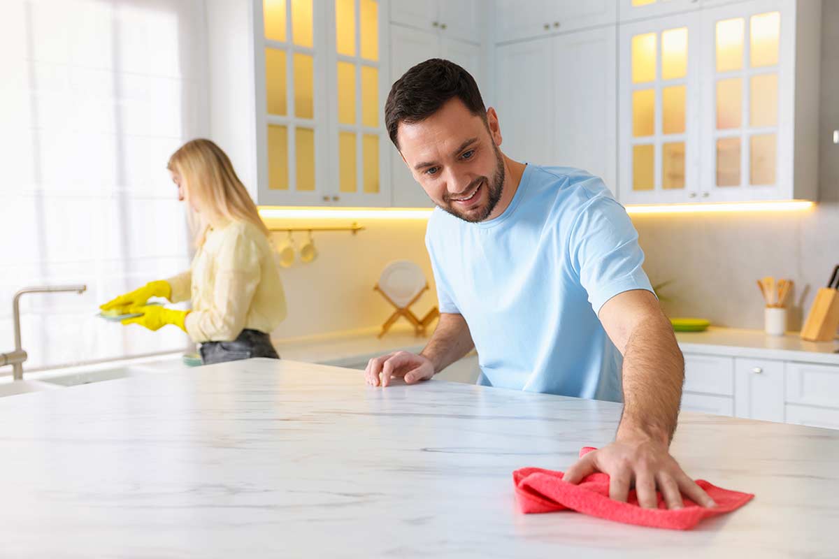 tecnica dei 600 secondi per una cucina in ordine