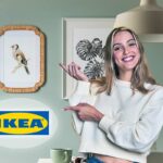La nuova cornice IKEA in rattan: linee moderne e calore artigianale per una parete più accogliente cornice TRIVIALSKOG in rattan di IKEA