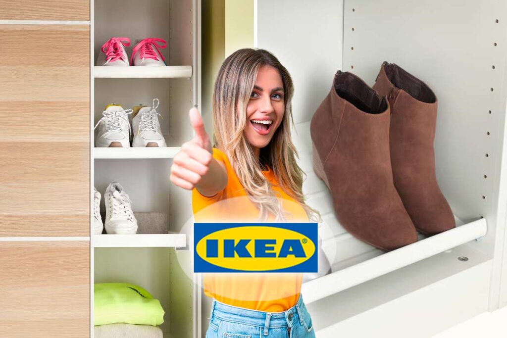 Troppe scarpe in casa? La soluzione furba IKEA da 15 euro che mette finalmente fine al caos