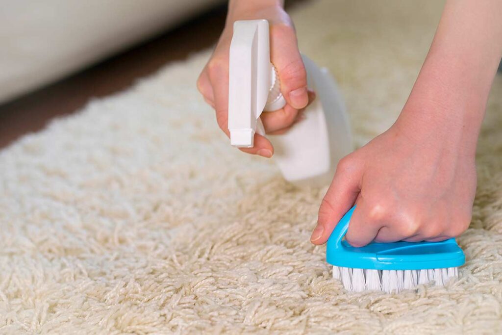 Lavare i tappeti in casa: come igienizzarli a fondo senza bagnarli troppo