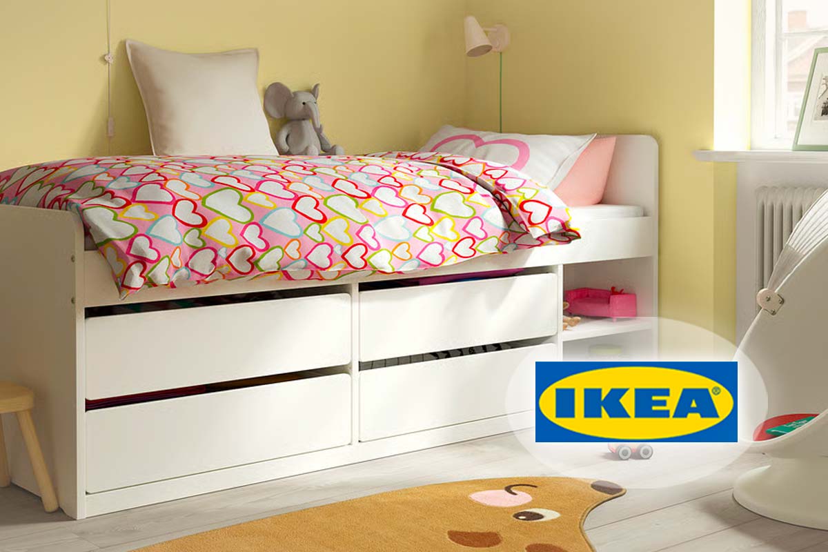 letto SLÄKT di IKEA