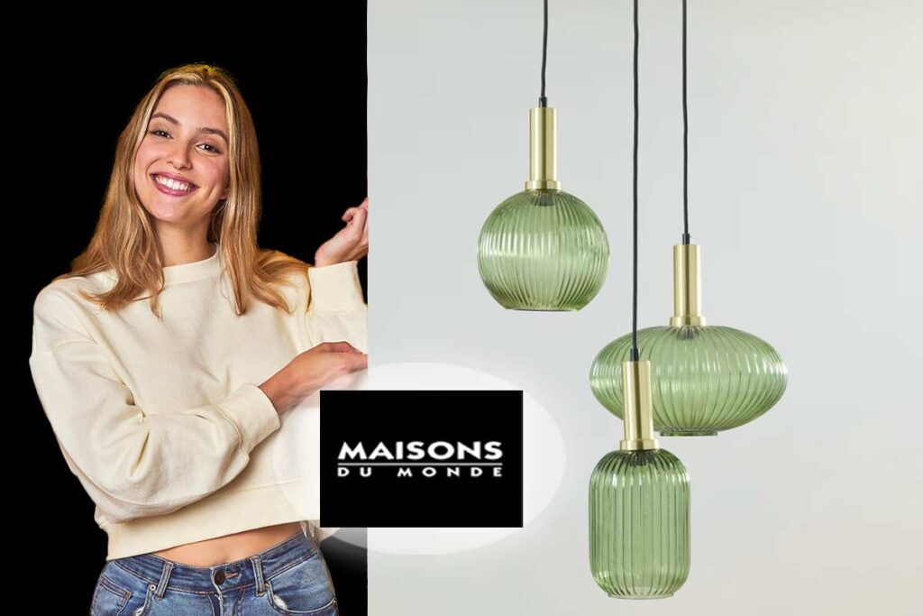 Maisons du Monde lancia la novità Omaja: il tocco Mid-century in vetro verde (al -15% col codice)