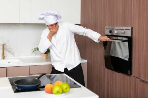 Puzza di bruciato nel forno