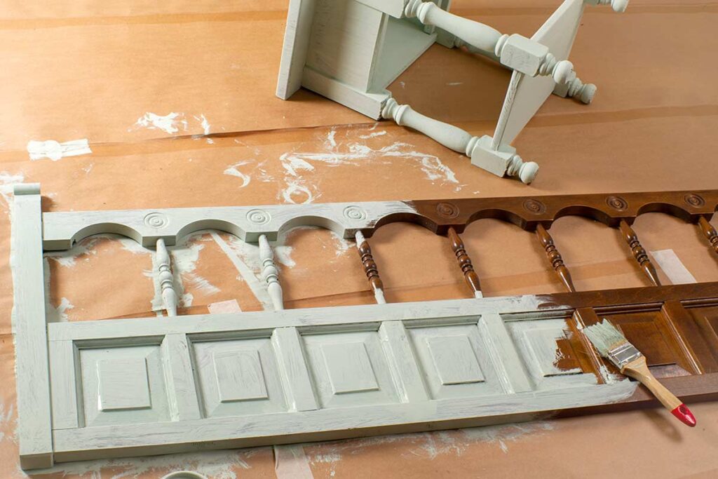 Restyling camera da letto: come ho coordinato i mobili della nonna con un verde salvia