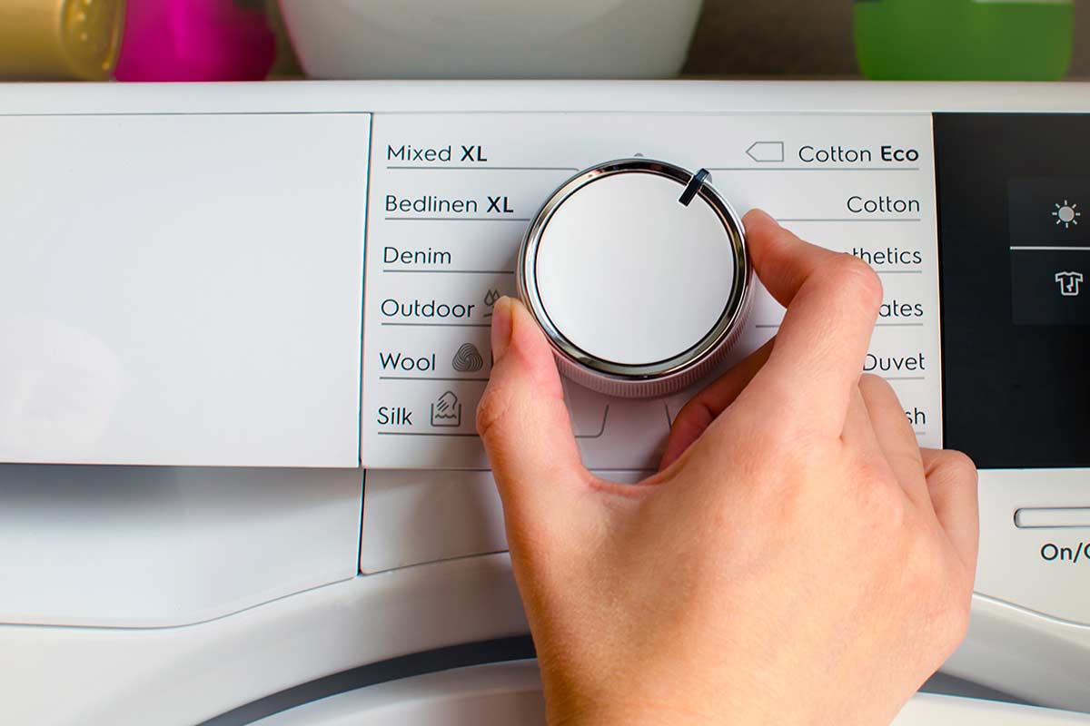 tasti dell'asciugatrice