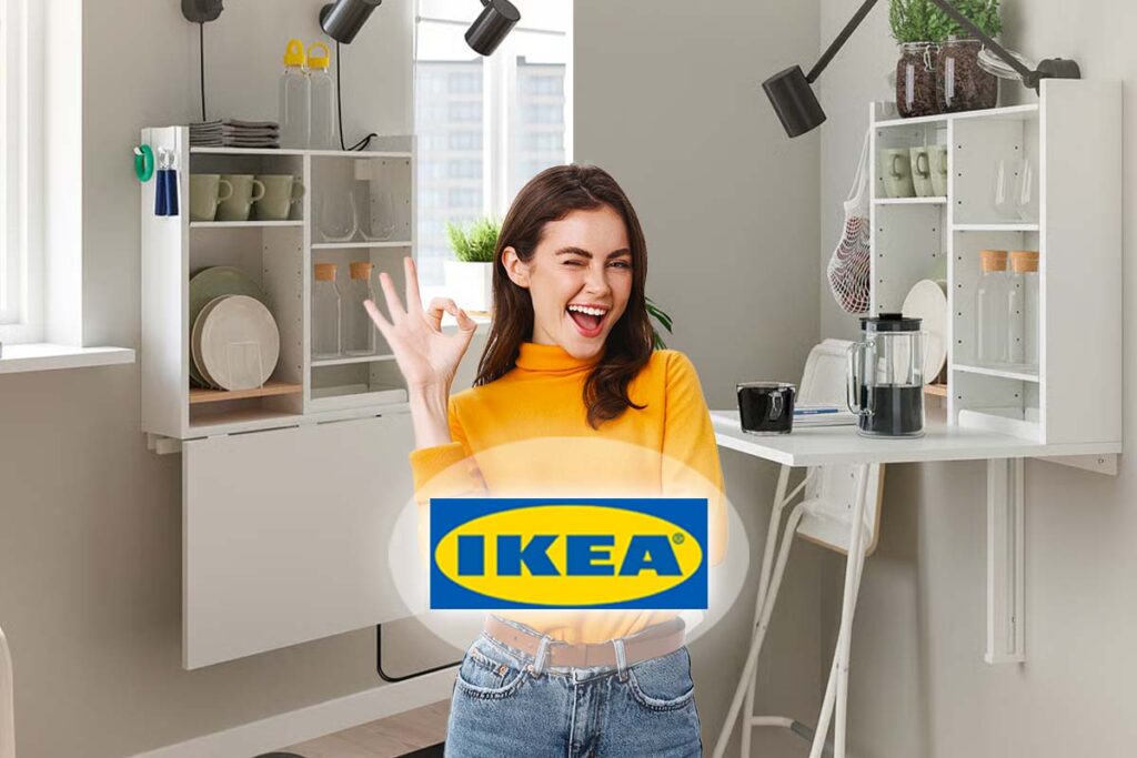 Questo tavolo salvaspazio IKEA scompare quando non serve: ora è in offerta fino all’8 febbraio