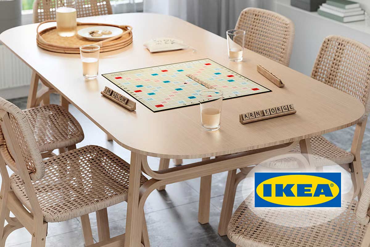 tavolo VOXLÖV in bambù IKEA