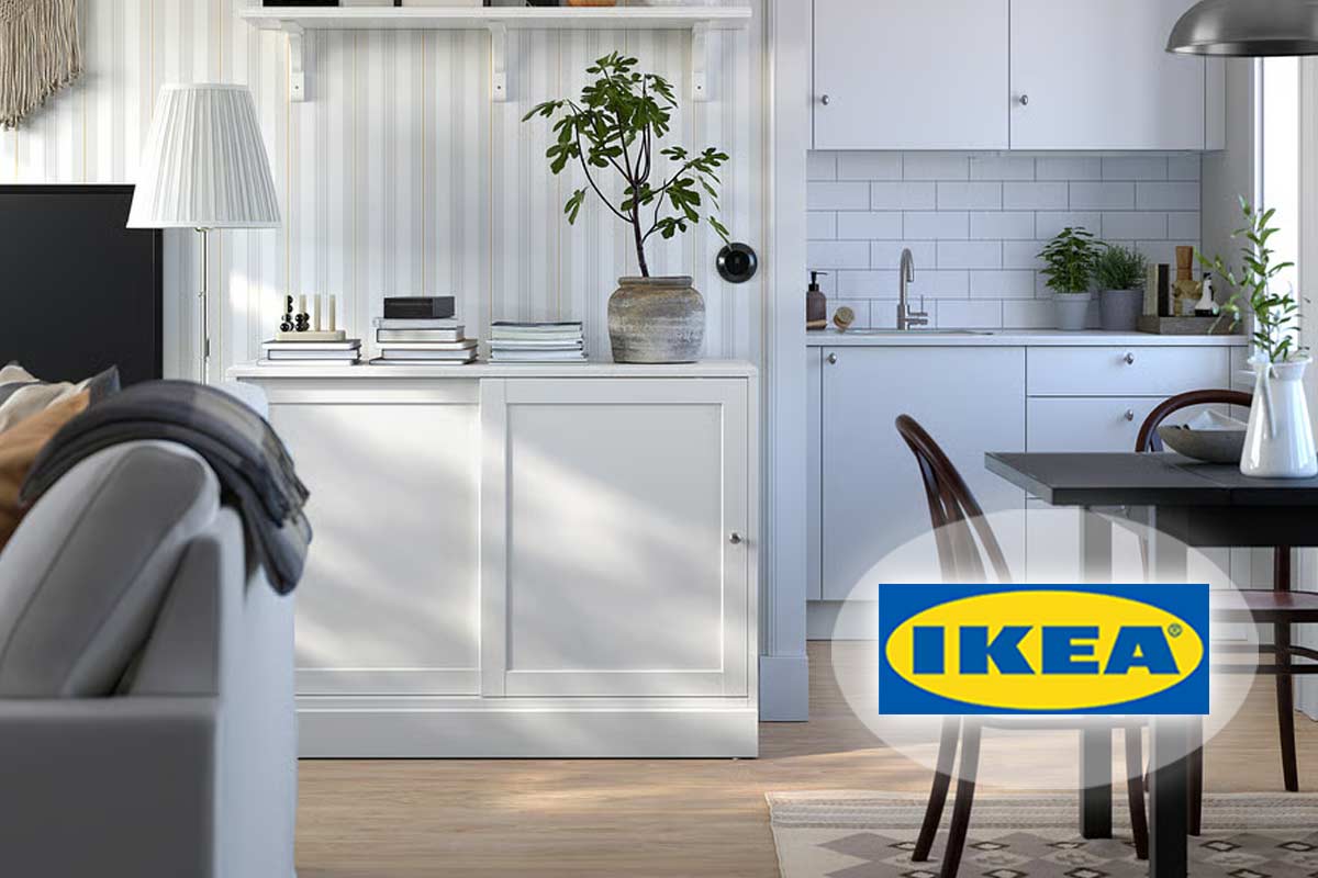 buffet HAVSTA in legno massiccio IKEA
