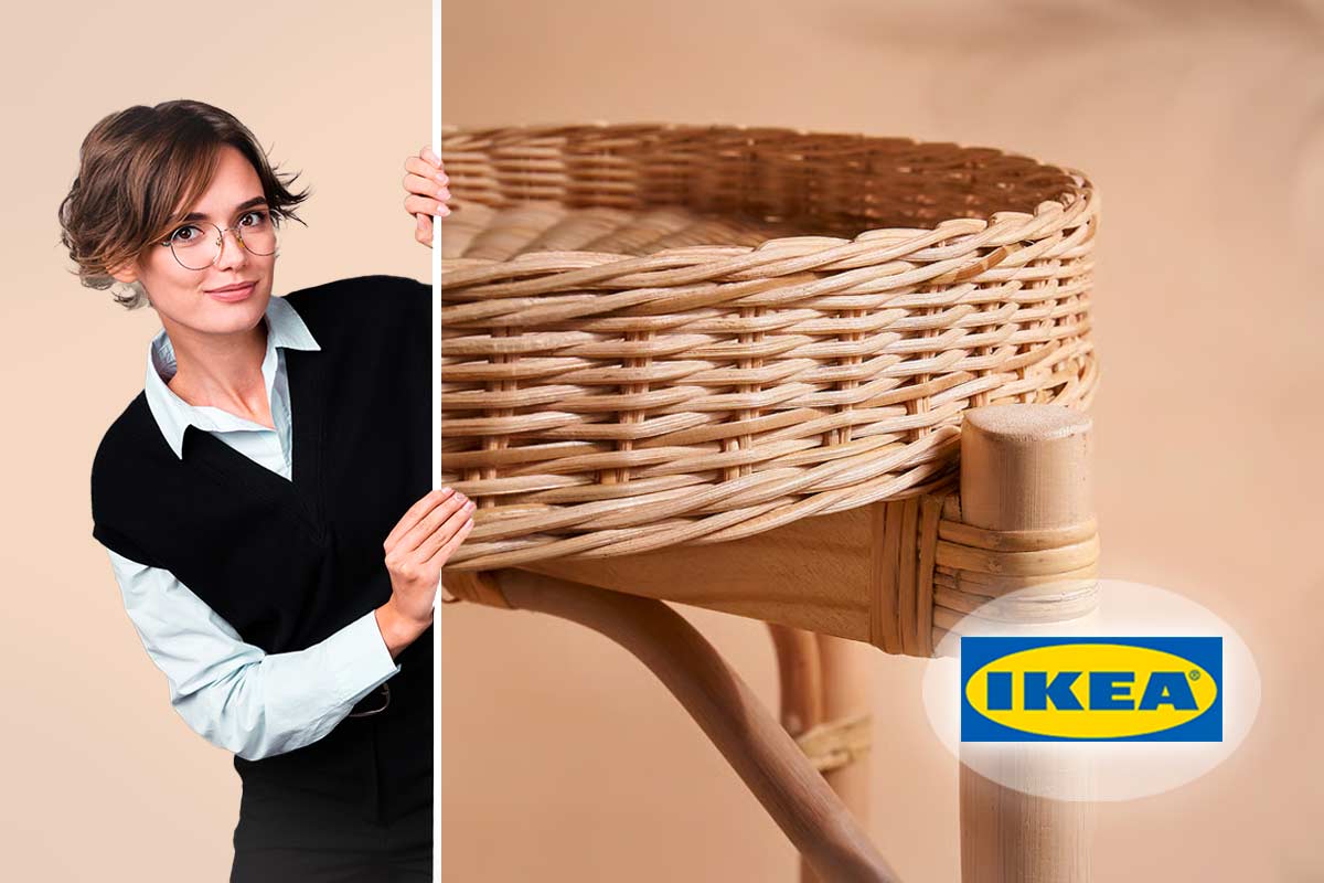 TOLKNING, Comodino Ikea fatto a mano