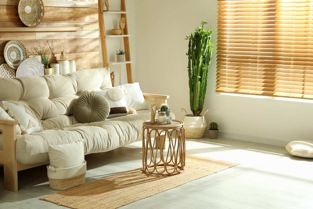 7 elementi che rendono un salotto Boho Chic davvero accogliente