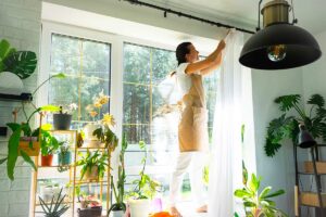 Lavare le tende senza stirarle