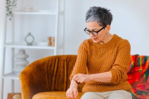 Maglioni di lana che pungono.