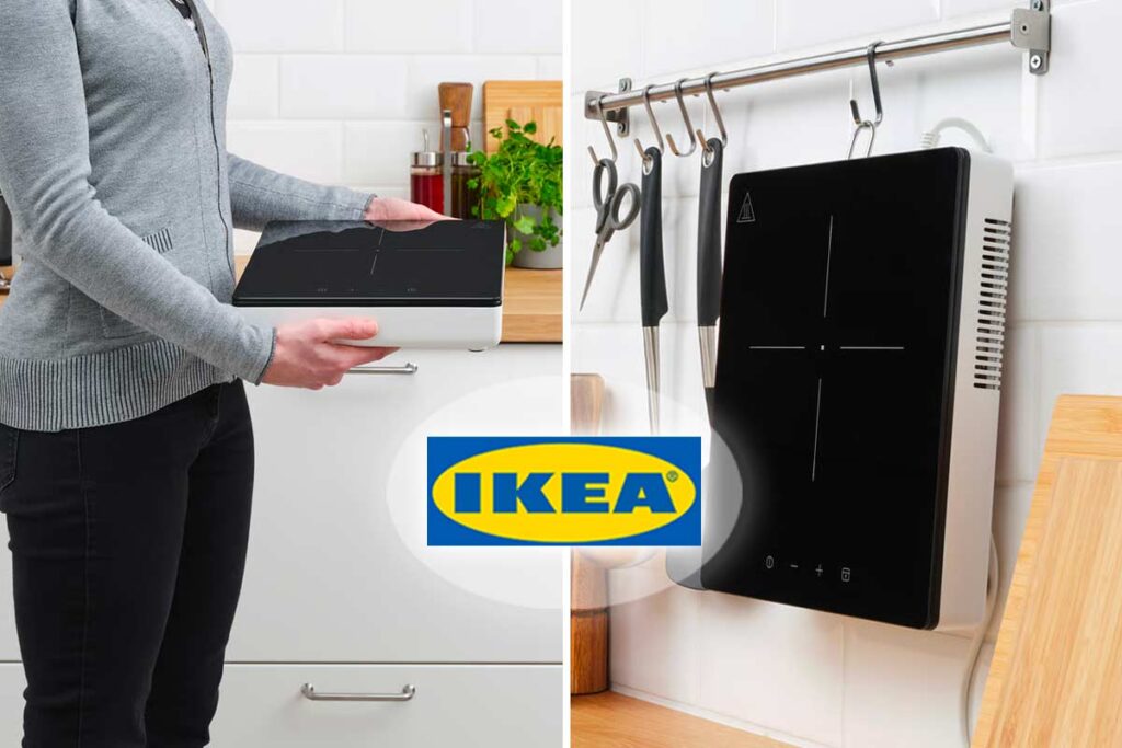 Il mini piano a induzione Ikea che salva spazio in cucina e costa meno di 50 euro