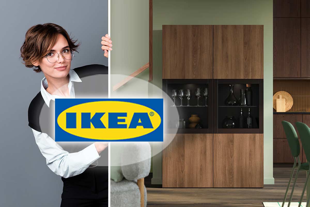 Nuovo mobile IKEA BESTÅ effetto noce