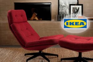 poltrona girevole HAVBERG di IKEA in super offerta