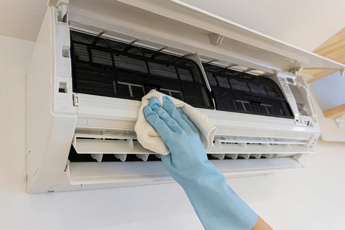 Pulizia del condizionatore