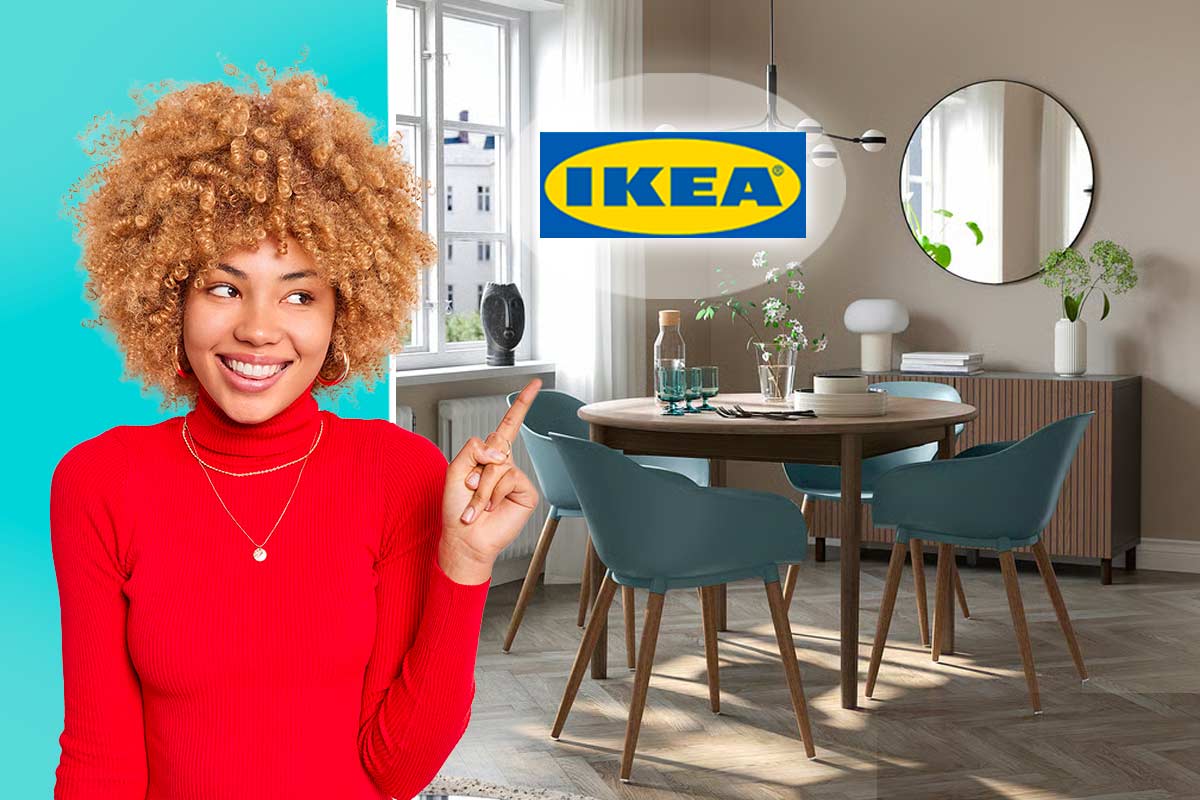 Tavolo rotondo e sedie super comode: la soluzione Ikea per cene conviviali