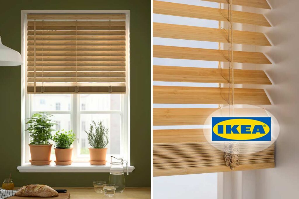 IKEA ha lanciato una nuova veneziana in bambù: perché sta piacendo così tanto