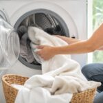 Bucato tolto subito dal cestello della lavatrice dopo il lavaggio