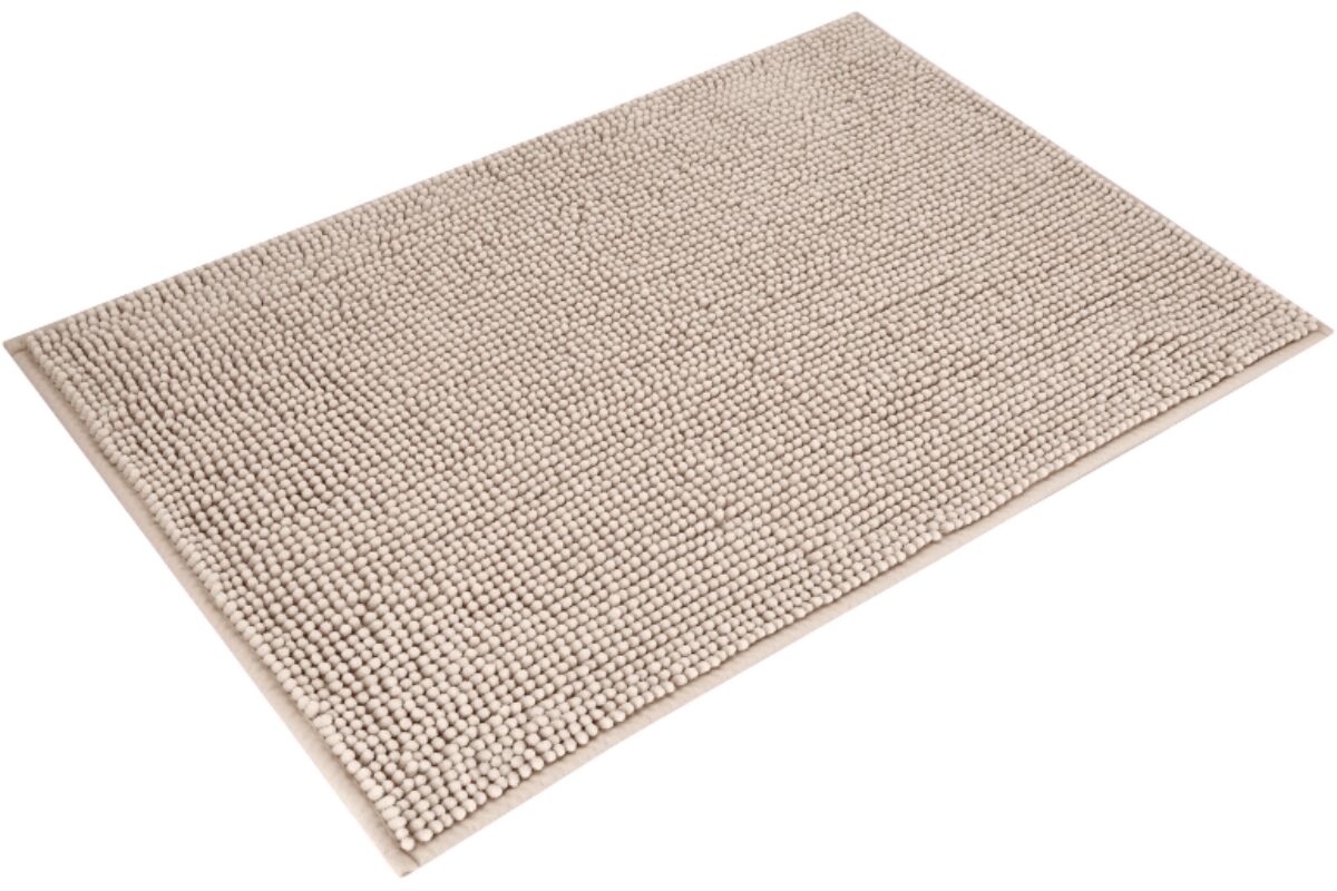 Tappeto per il bagno Livarno beige 50x80 cm