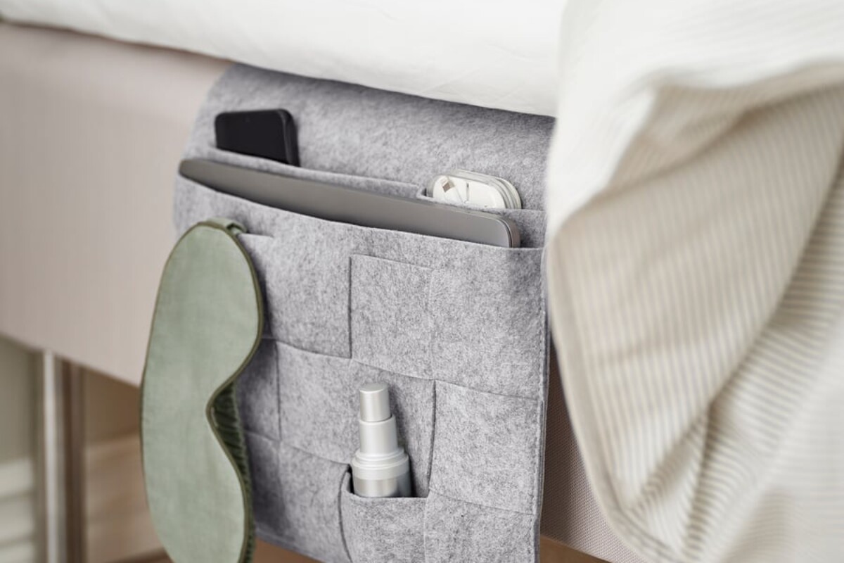 Scomparti del portaoggetti IKEA SILÄNG per telefono e accessori