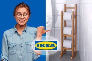 IKEA, RÅGRUND a 15€: il porta carta in bambù che tiene le scorte in soli 15 cm